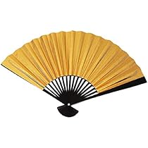 Amazon.co.jp: 大扇子 金色 M(ワイド76cm) 1579 : ファッション